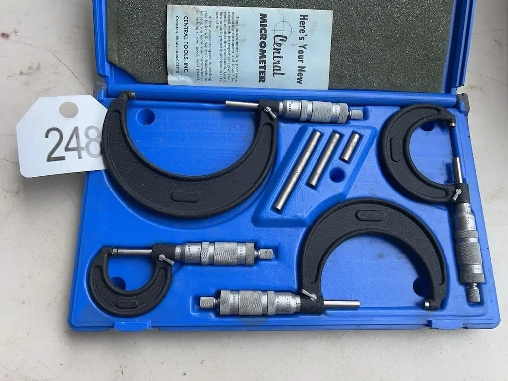 Central Micrometer Set