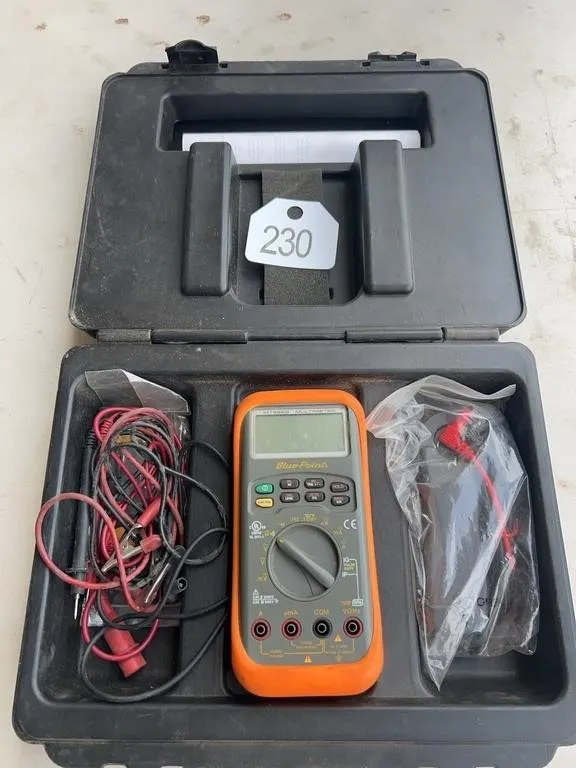 Blue-Point MultiMeter MT586BK
