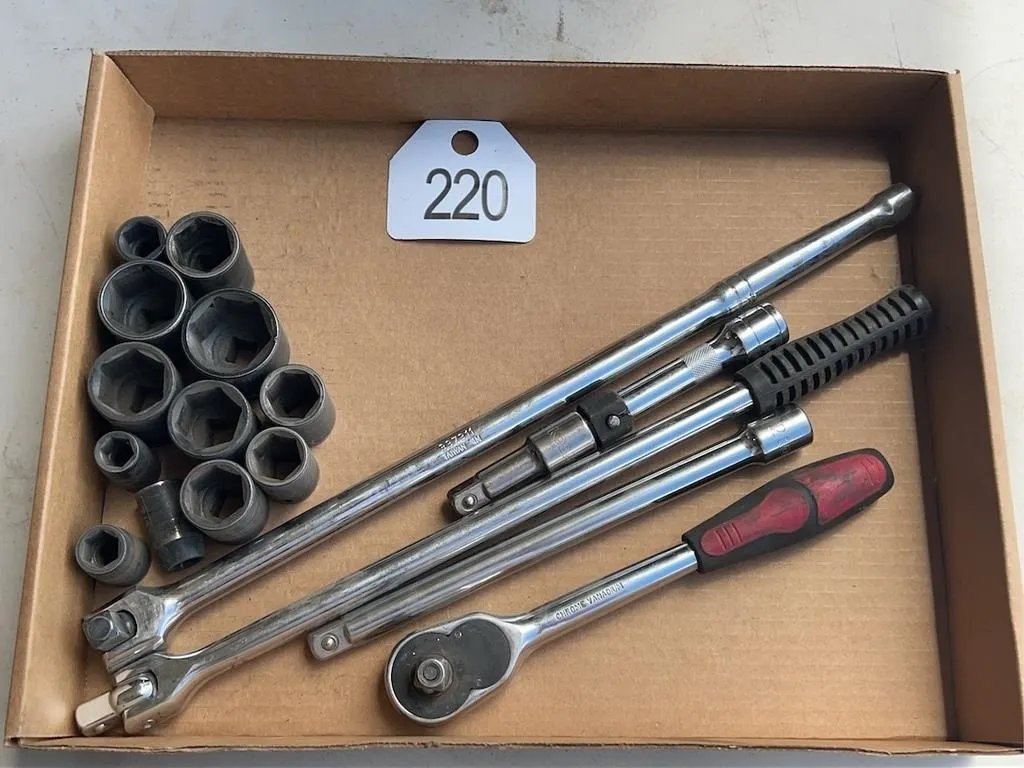 1/2�DR Impact Sockets, Ratchet, Breaker Bars
