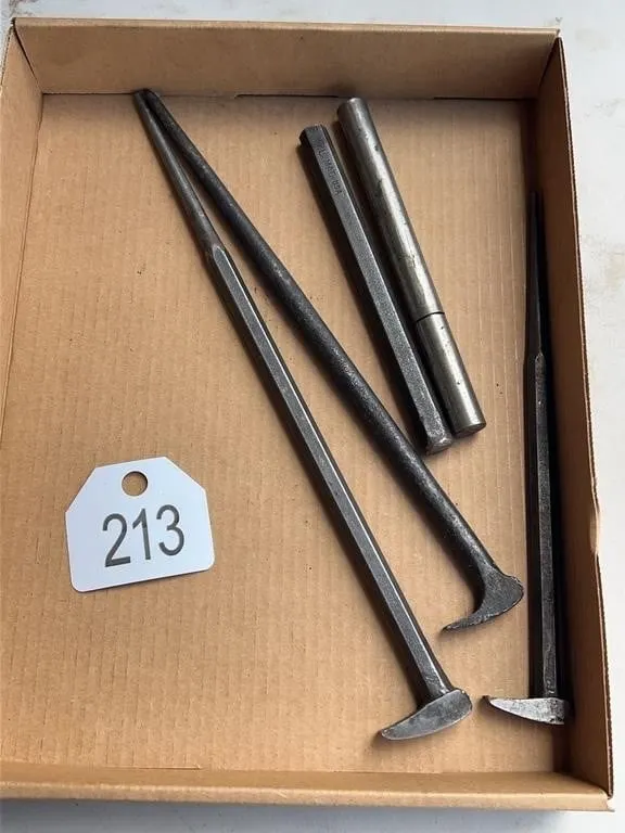 (2) MAC and Misc Pry Bars