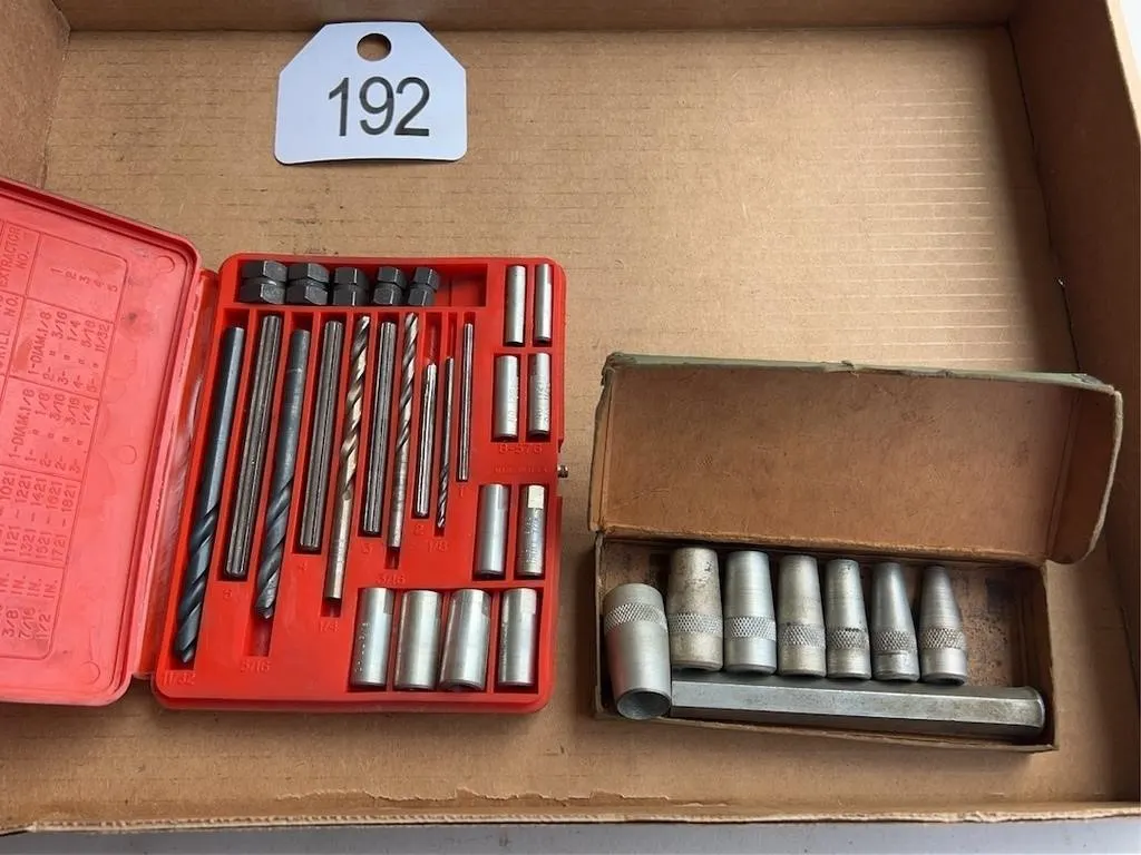 MAC Screw Extractor Set SE10 and Hollow Punch Set