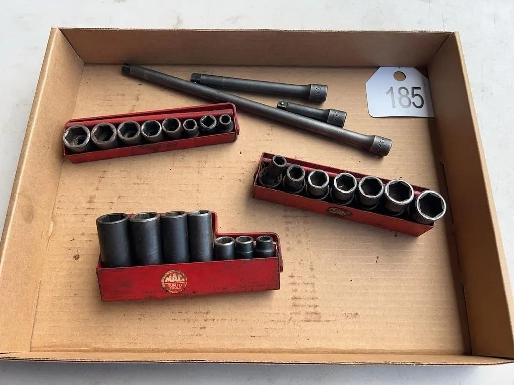MAC 3-3/8� DR Socket Sets w/Extensions