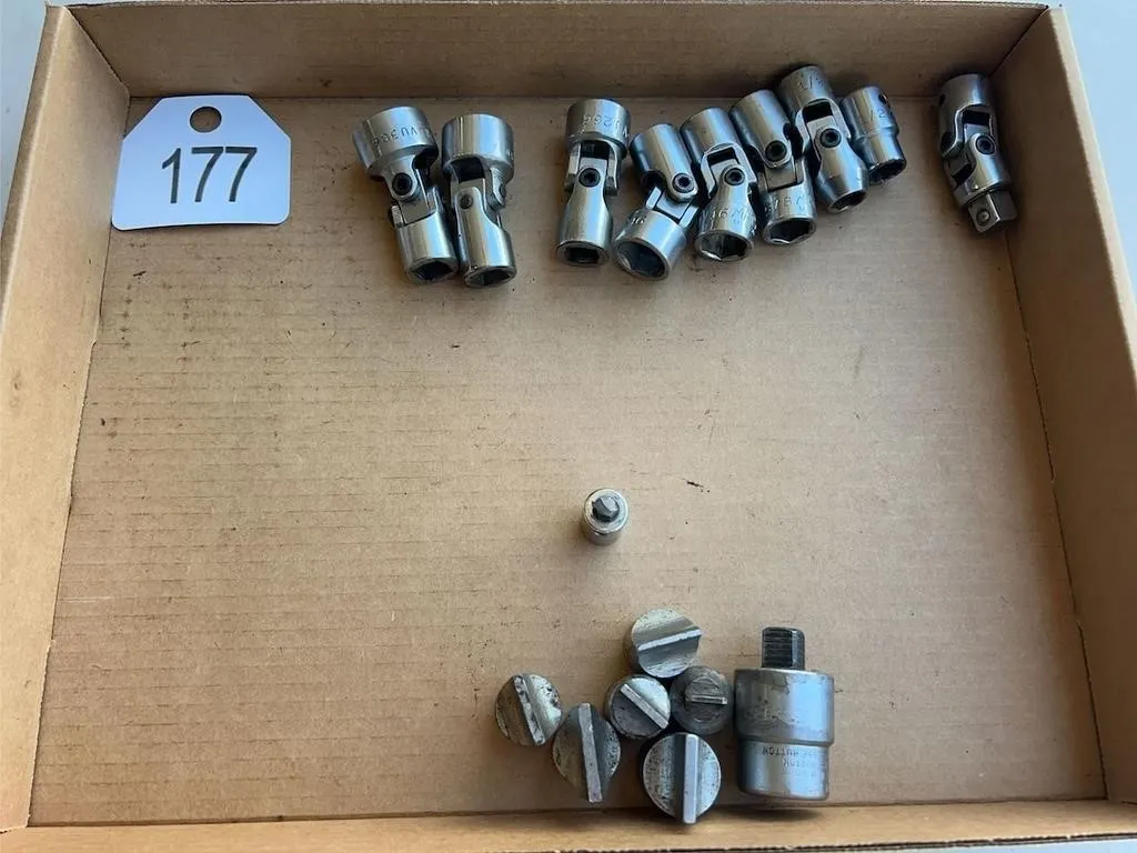 MAC Swivel Sockets, 7 Pc, 1/2-15/16�, Screwdrive