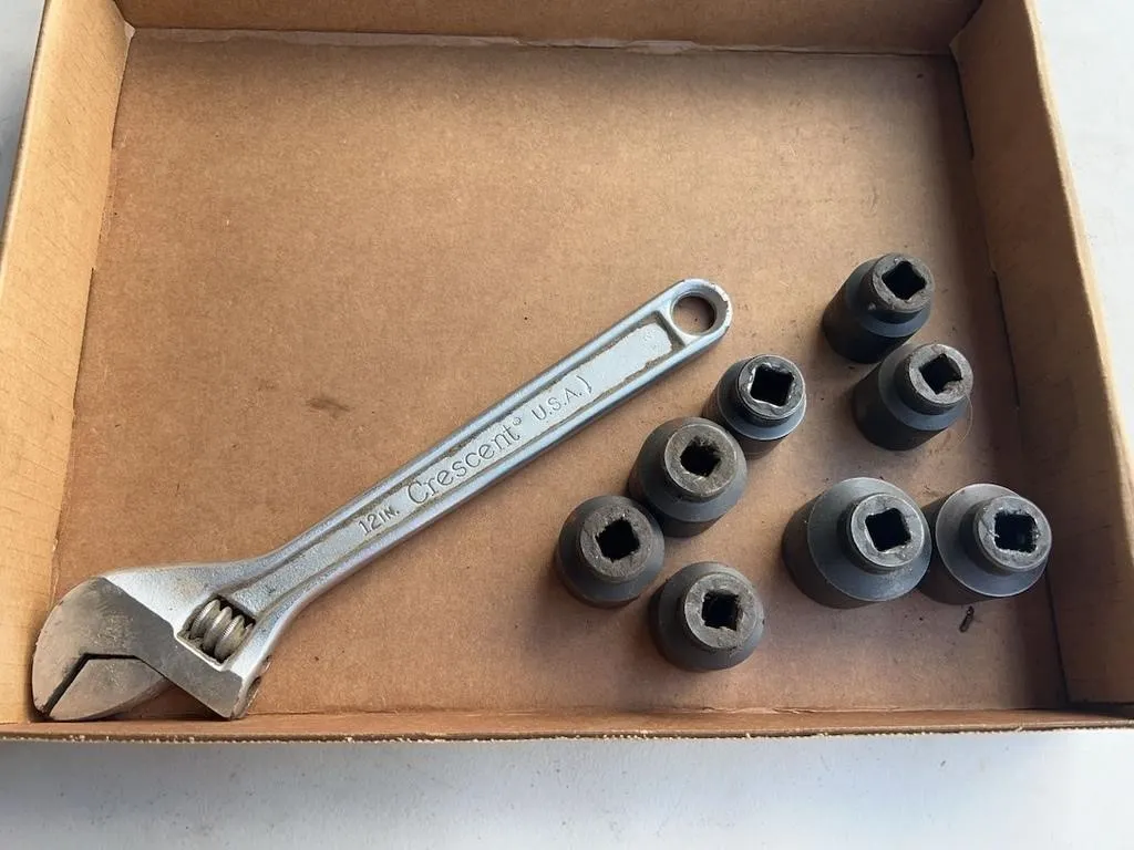 MAC Impact Socket Set 24mm-32mm 8 Pc, 12� Cresce
