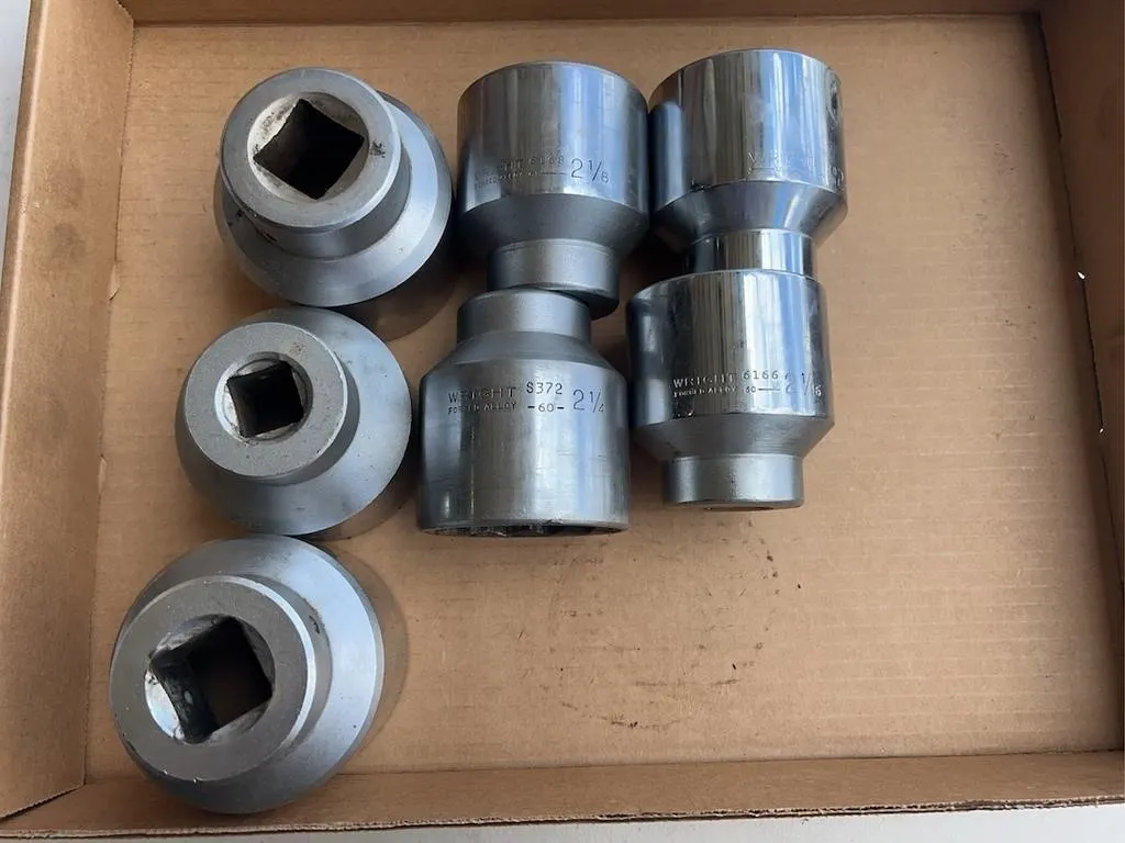 Wright Sockets 7 Pc 2 1/8�-2 9/16�