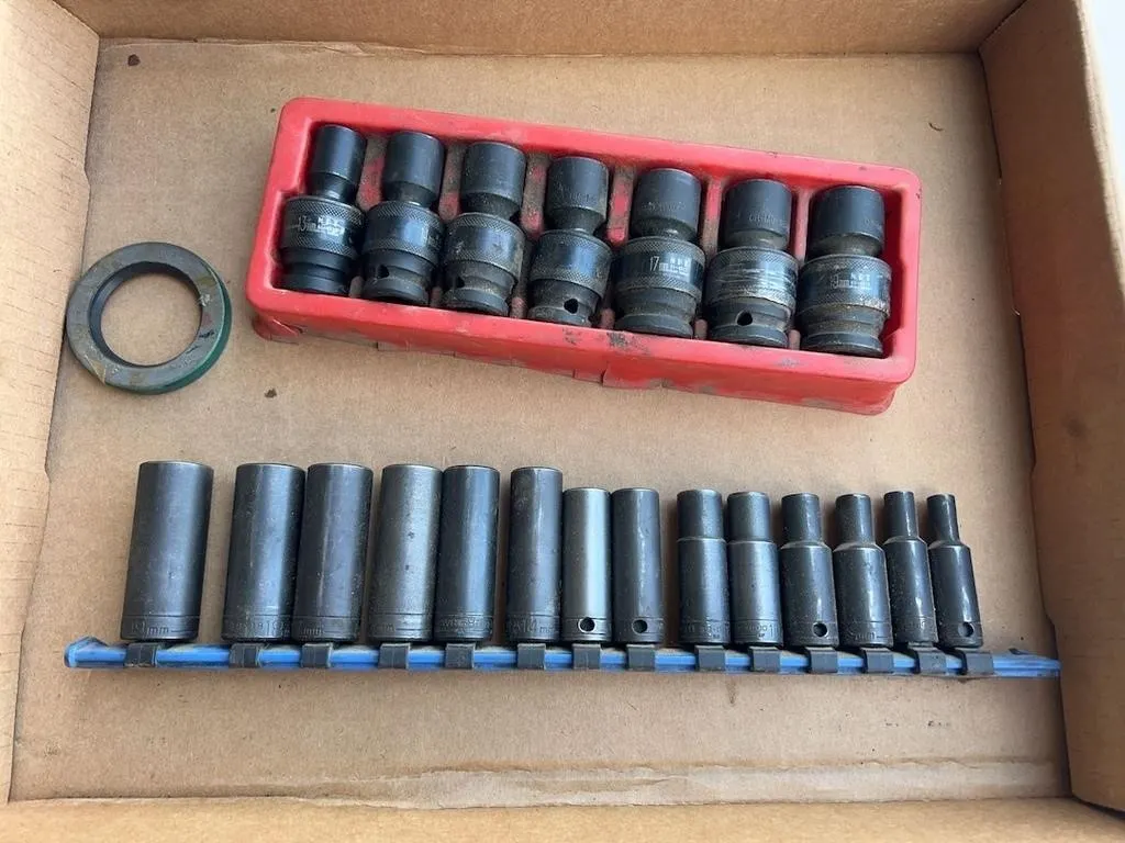 Impact Wright Deep Well Impact Sockets Metric 6mm-