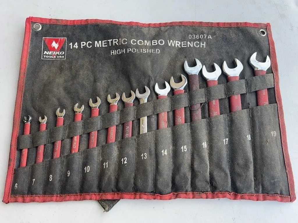 Niko Tools USA 14 Pc Metric Combo Wrench Set