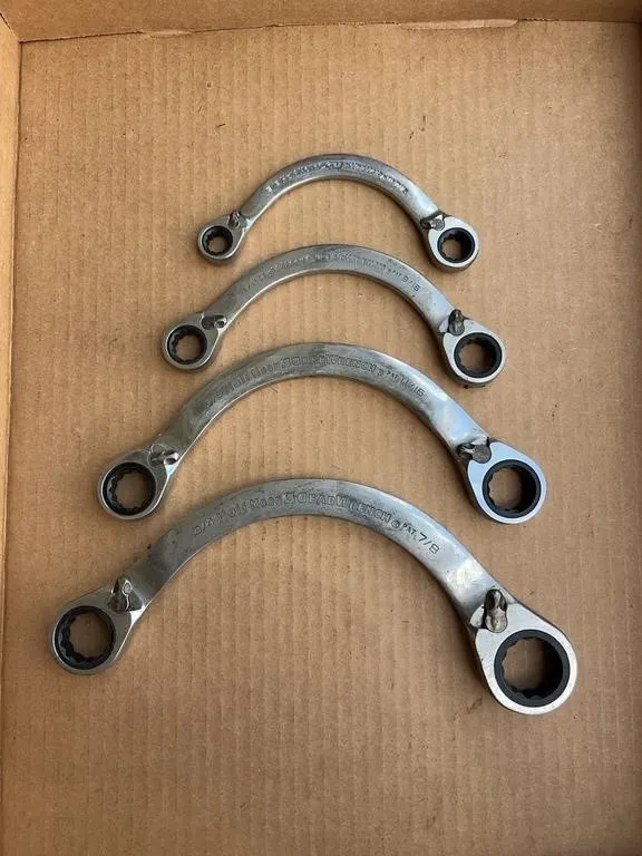 GearWrench 4 Pcs Half Moon 3/8-7/8�