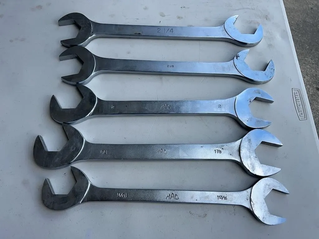 (3) MAC & (2) Other Open End Off Set Wrenches 1 13