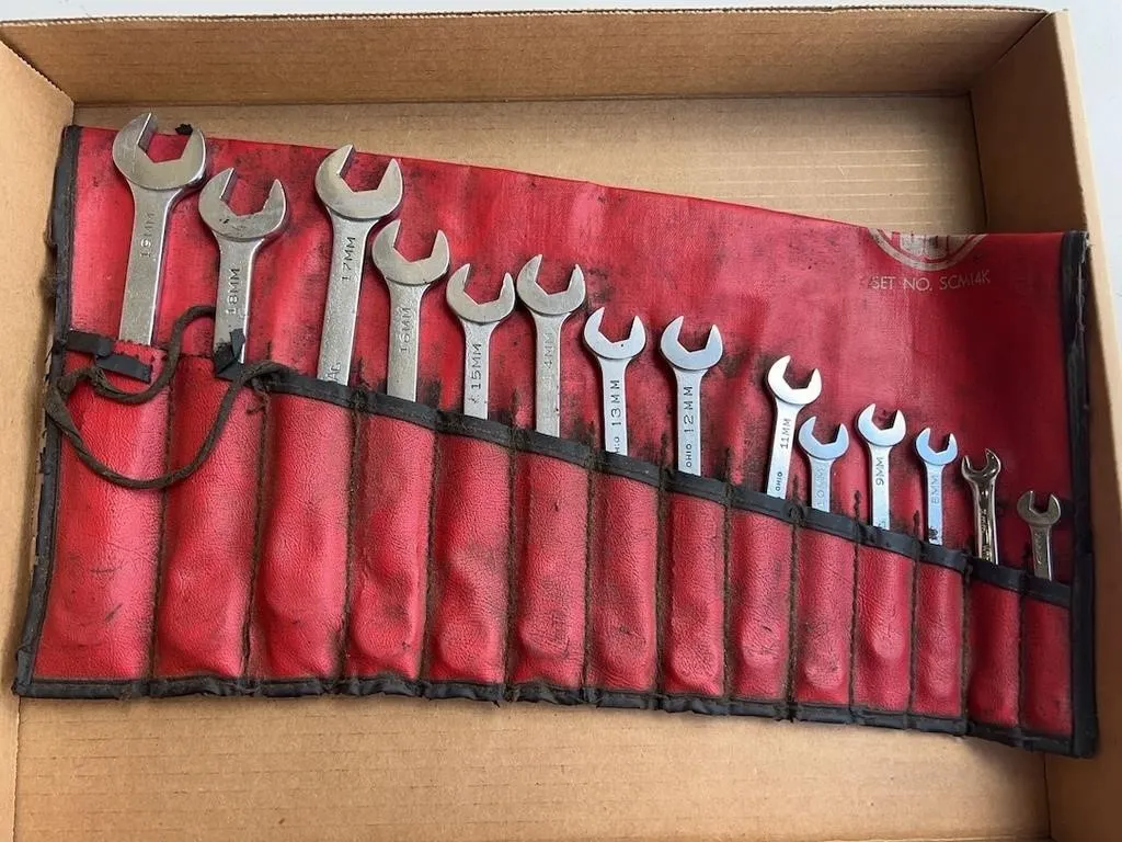 MAC 14 Pcs Metric Box End Wrenches 6mm-19mm