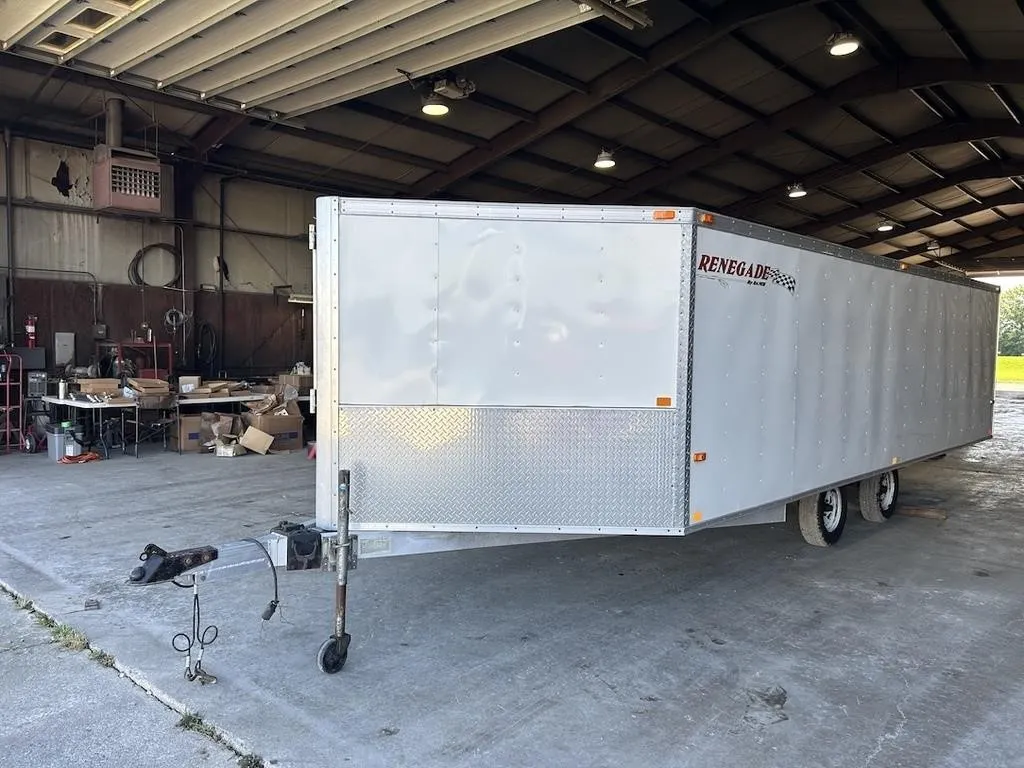 2001 Rance Aluminum Snowmobile 8x20ES Trailer