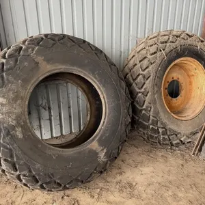 Pair Goodyear 24.5/32 Diamond Treads Tires
