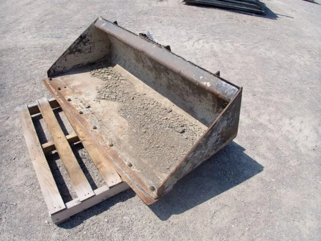 60 In. Skid Steer Bucket