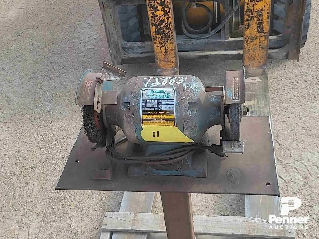 Westward Bench Grinder w/ Stand