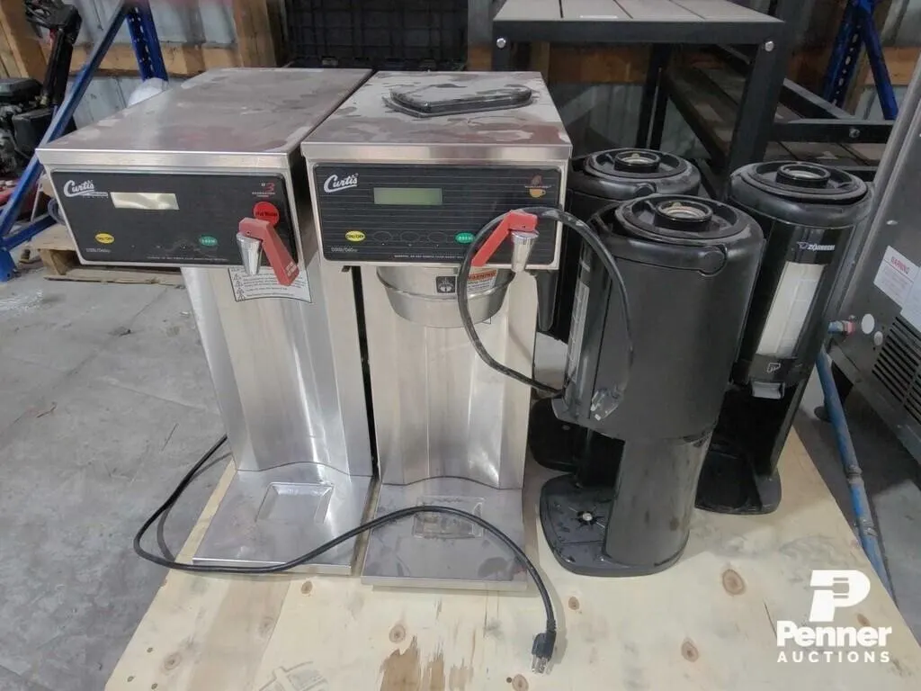 (2) Curtis Concourse 120V Coffee Makers