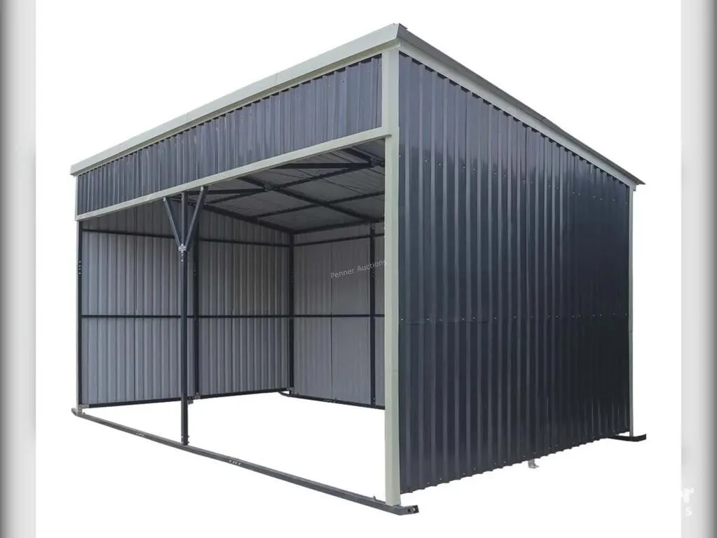 StanForge-MSK1220 Metal Livestock Shed 12�x20'