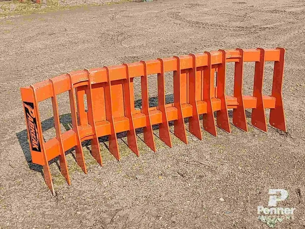 2026 72in PABREAK RT140 Skid Steer Root Rake