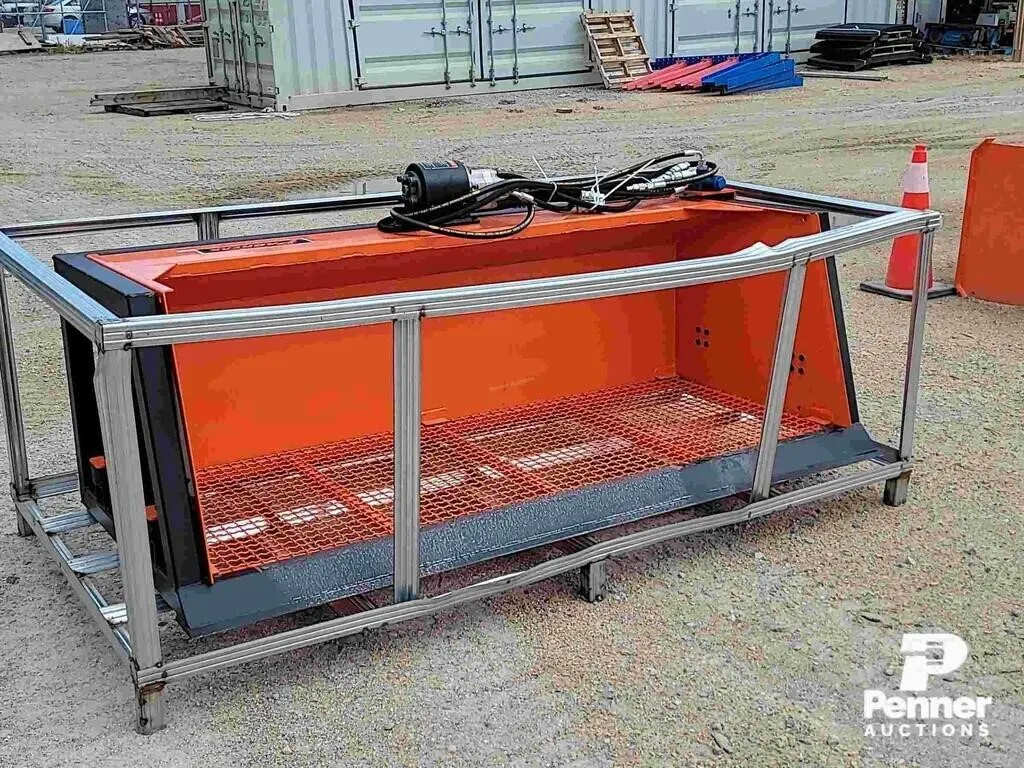 2026 84in PABREAK SCB270 Skid Steer Screen Bucket