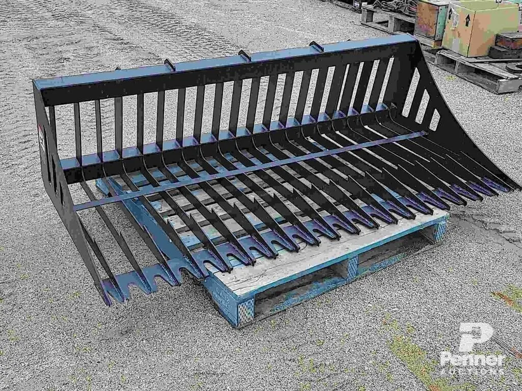 2026 72in PABREAK RB130 Skid Steer Rock Bucket 72