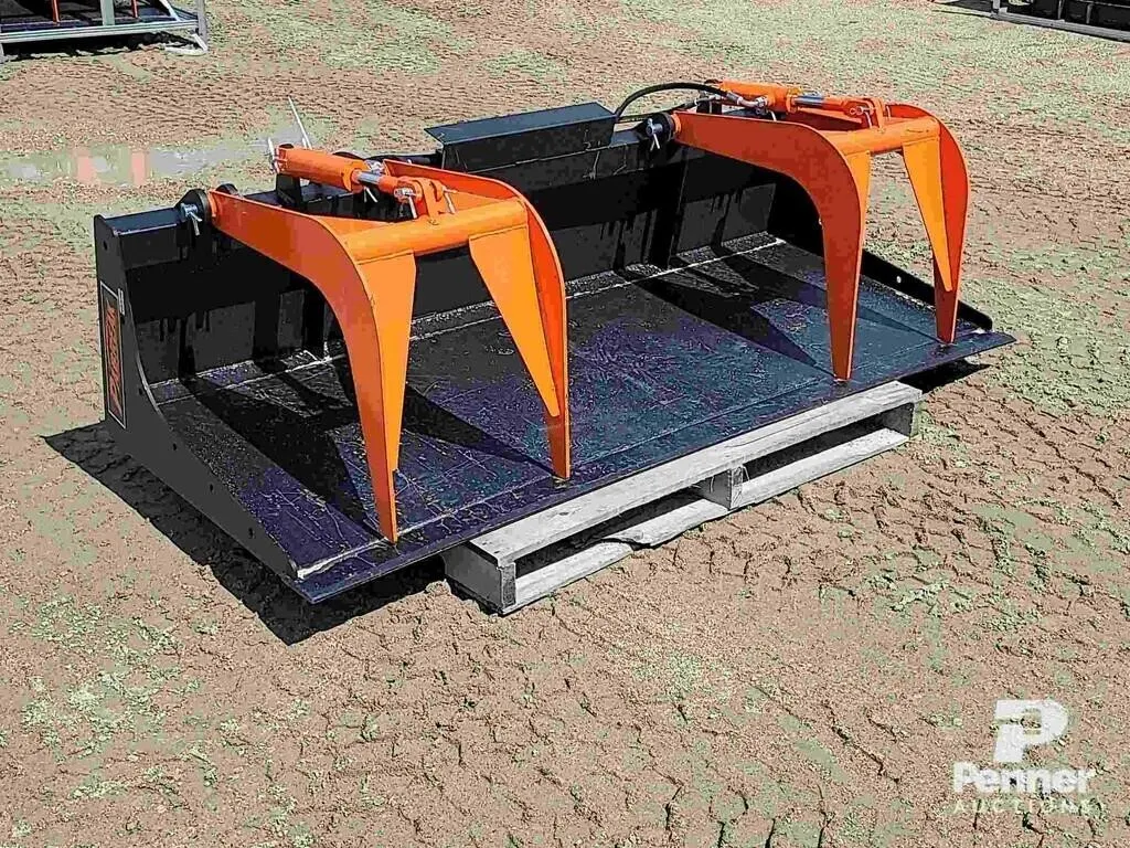 2026 84in PABREAK GB232 Skid Steer Grapple Bucket