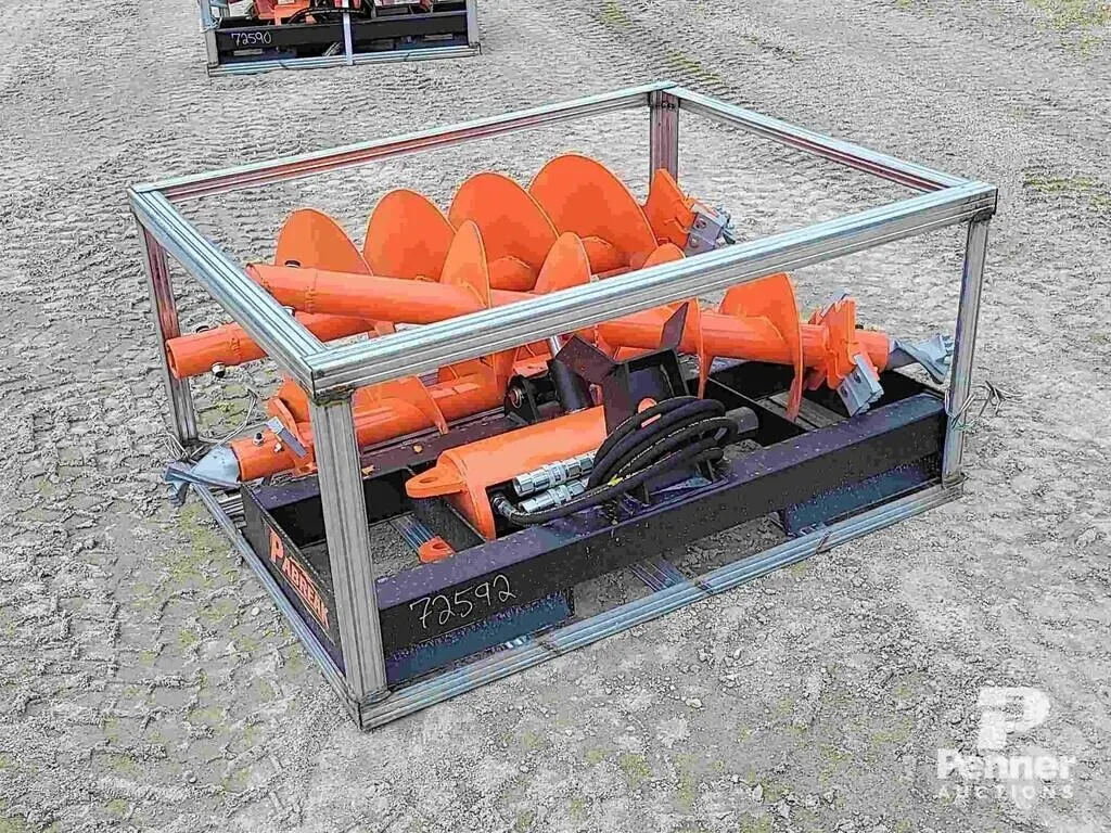 2026 9in,12in,18in PABREAK AR650 Skid Steer Auger
