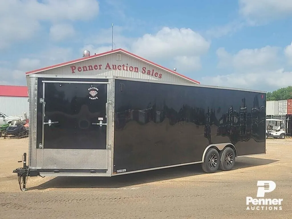 24-FT Diamond Enclosed Trailer T/A