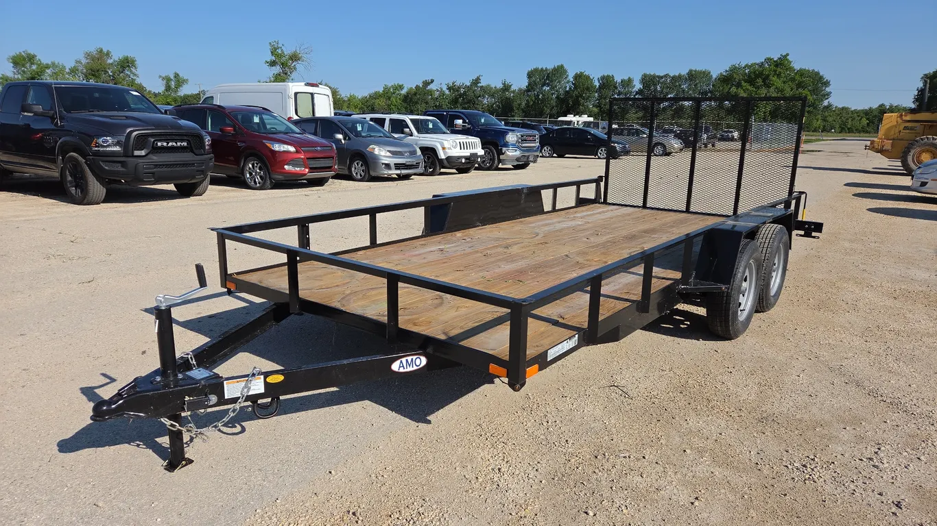 2026 AMO Trailers T/A 16FT Landscape Trailer