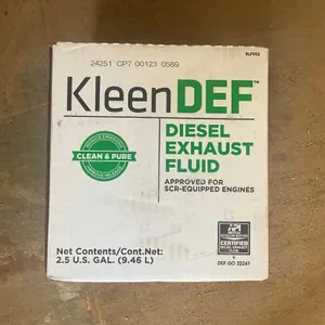 UNUSED KLEEN DEF DIESEL EXHAUST FLUID 2.5GAL