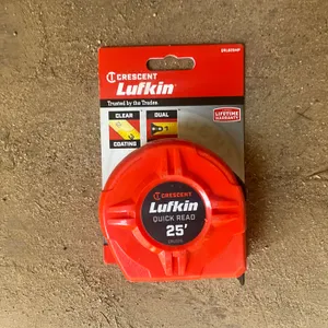 UNUSED CRESCENT LUFKIN 25’ TAPE MEASURE
