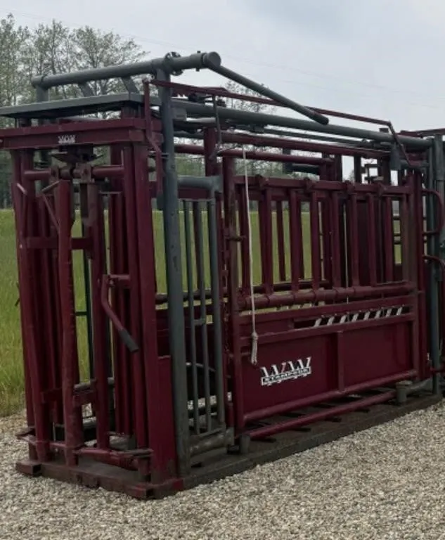 Stampede Steel Cattle Squeeze