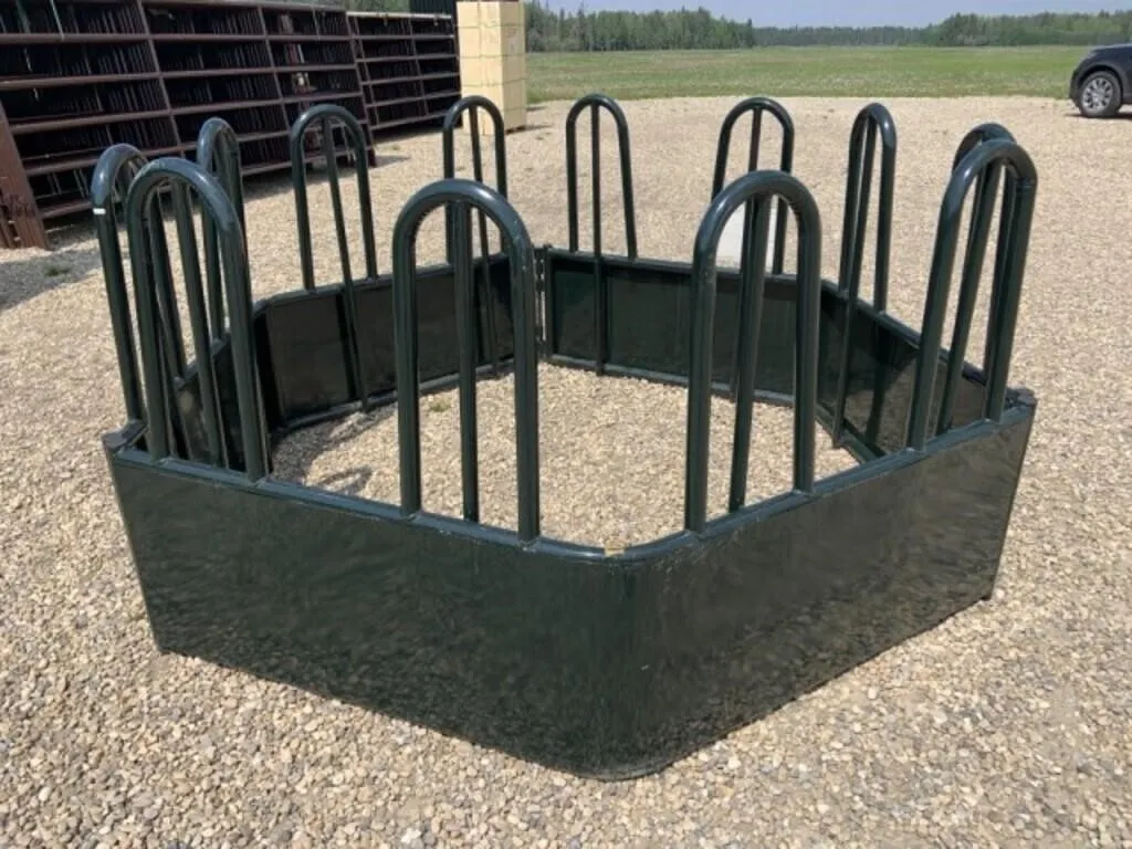 NEW Heavy Duty Tombstone Bale Feeder
