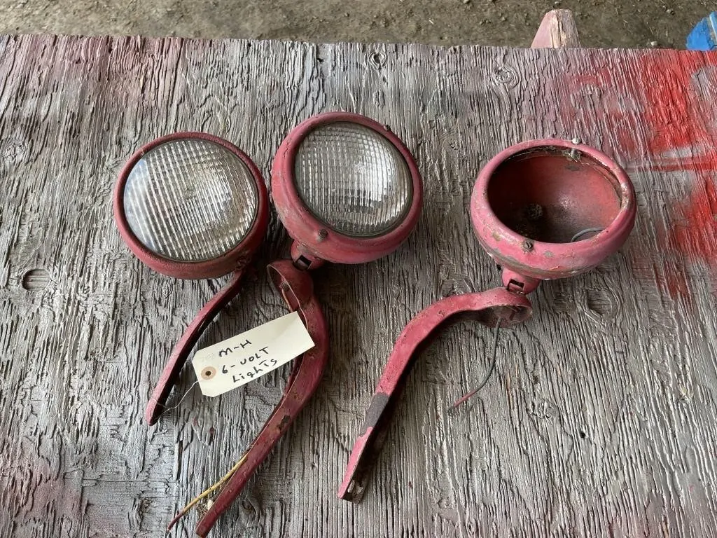 Massey Harris 6-Volt Lights, Etc