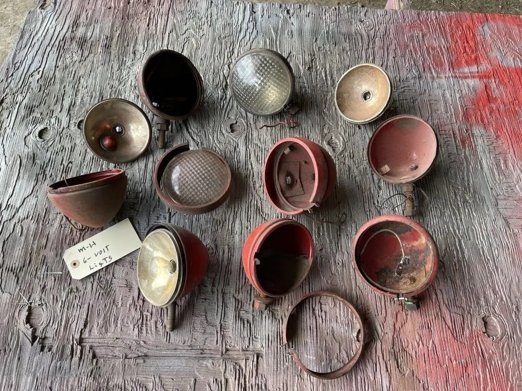Massey Harris 6-Volt Lights, Etc