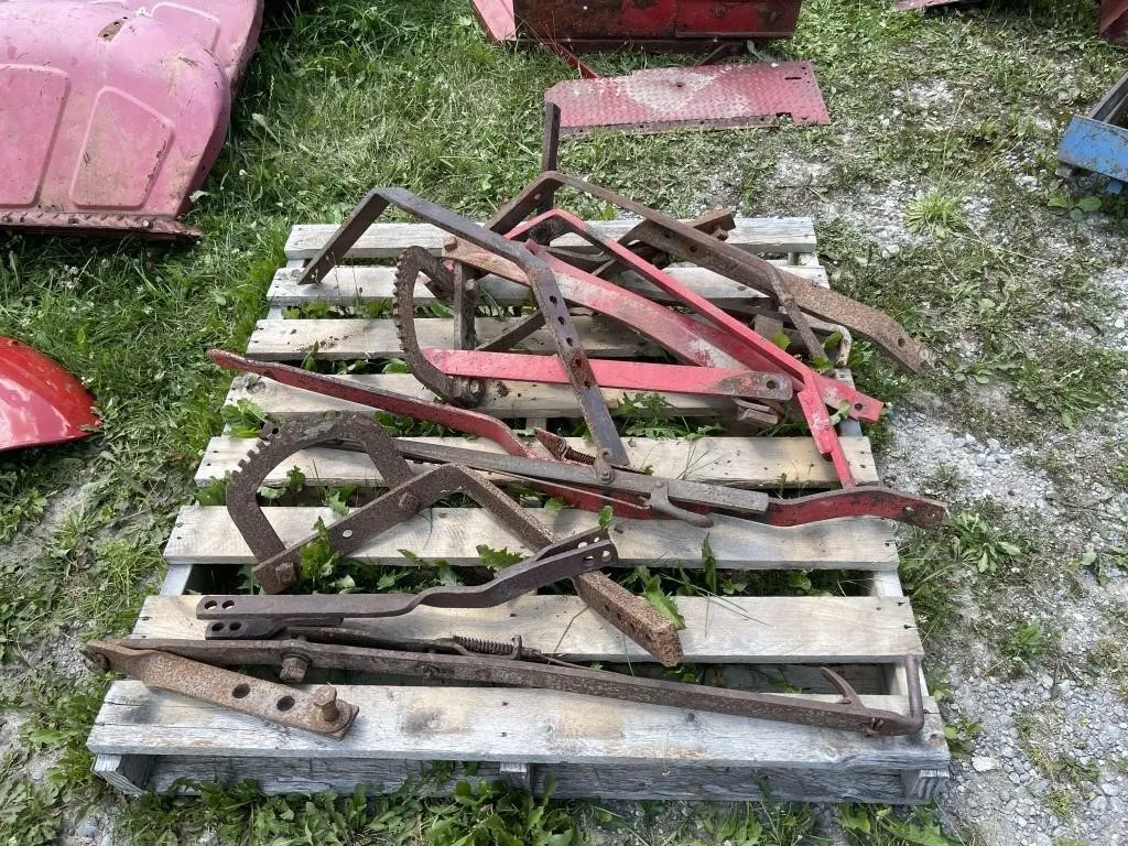 Massey Harris Plow Levers, Straightening Parts