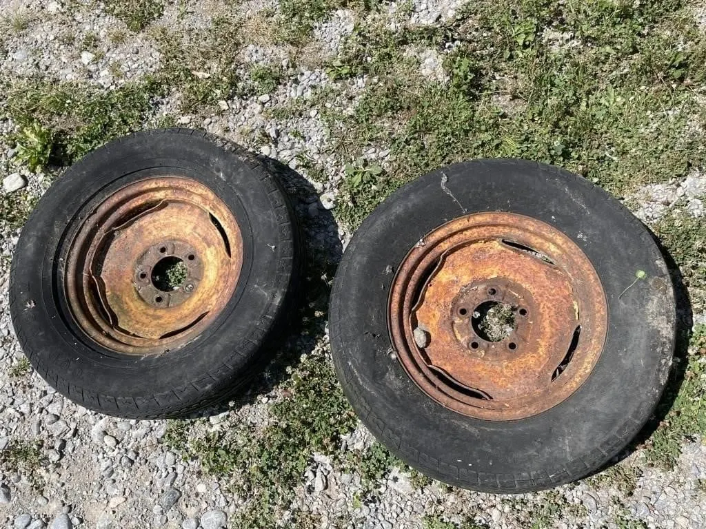 2-15" Rims and Tires