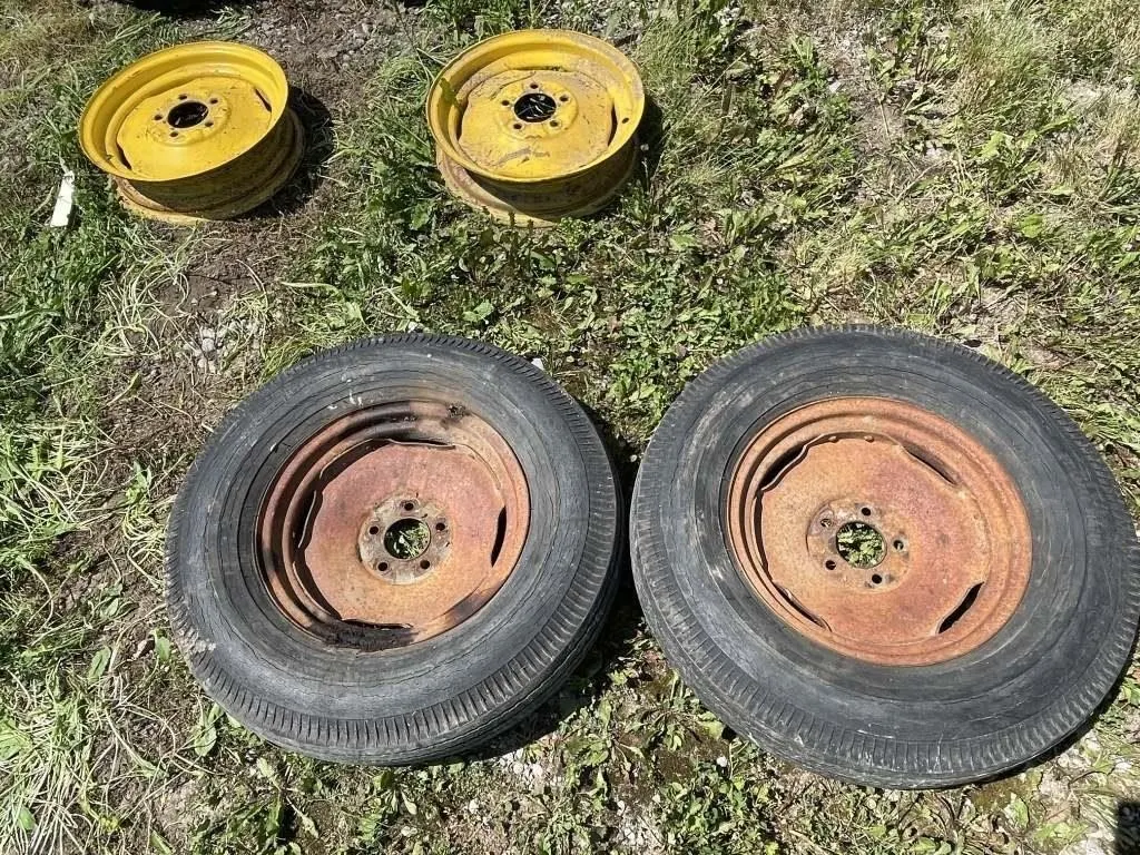 2-15" Rims and Tires