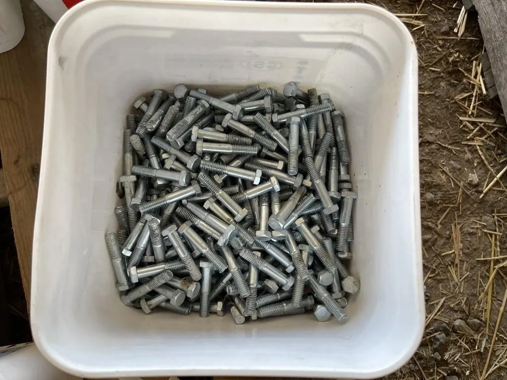 3/8" x 2" Bolts approx 23 lbs