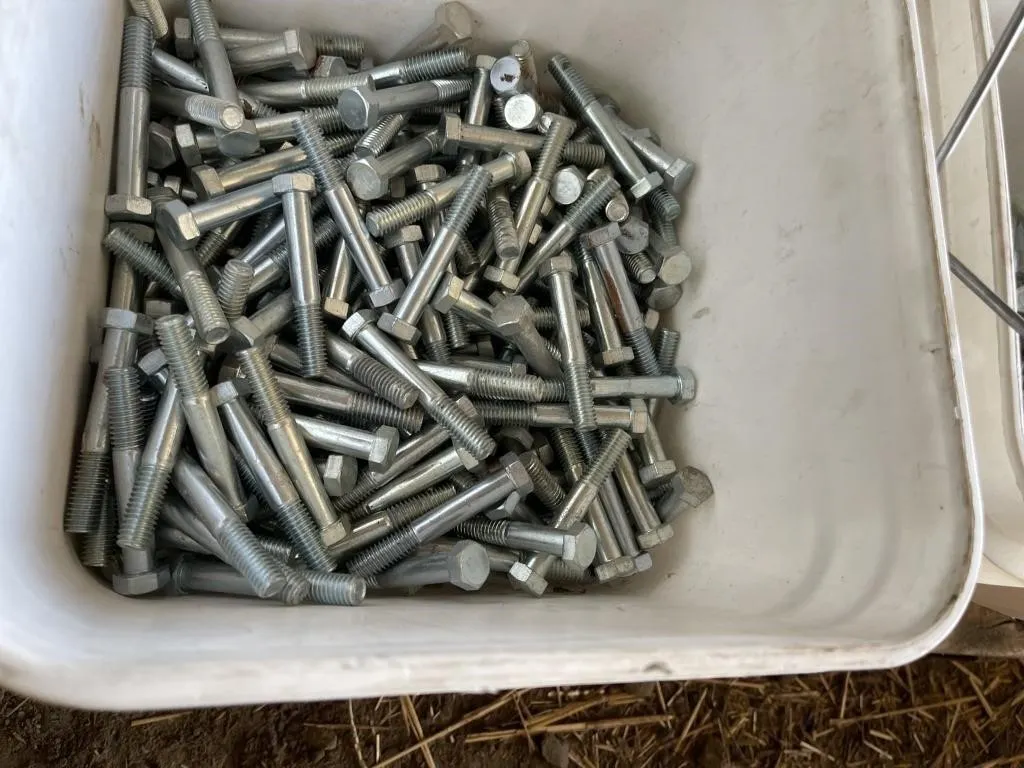 3/8" x 2.5" Bolts approx 23 lbs