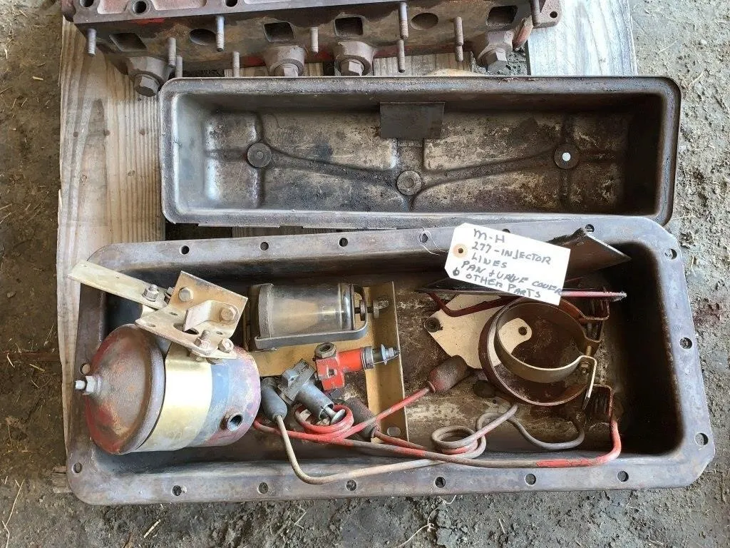 Massey Harris 277 Injector Lines, Pan, Valve