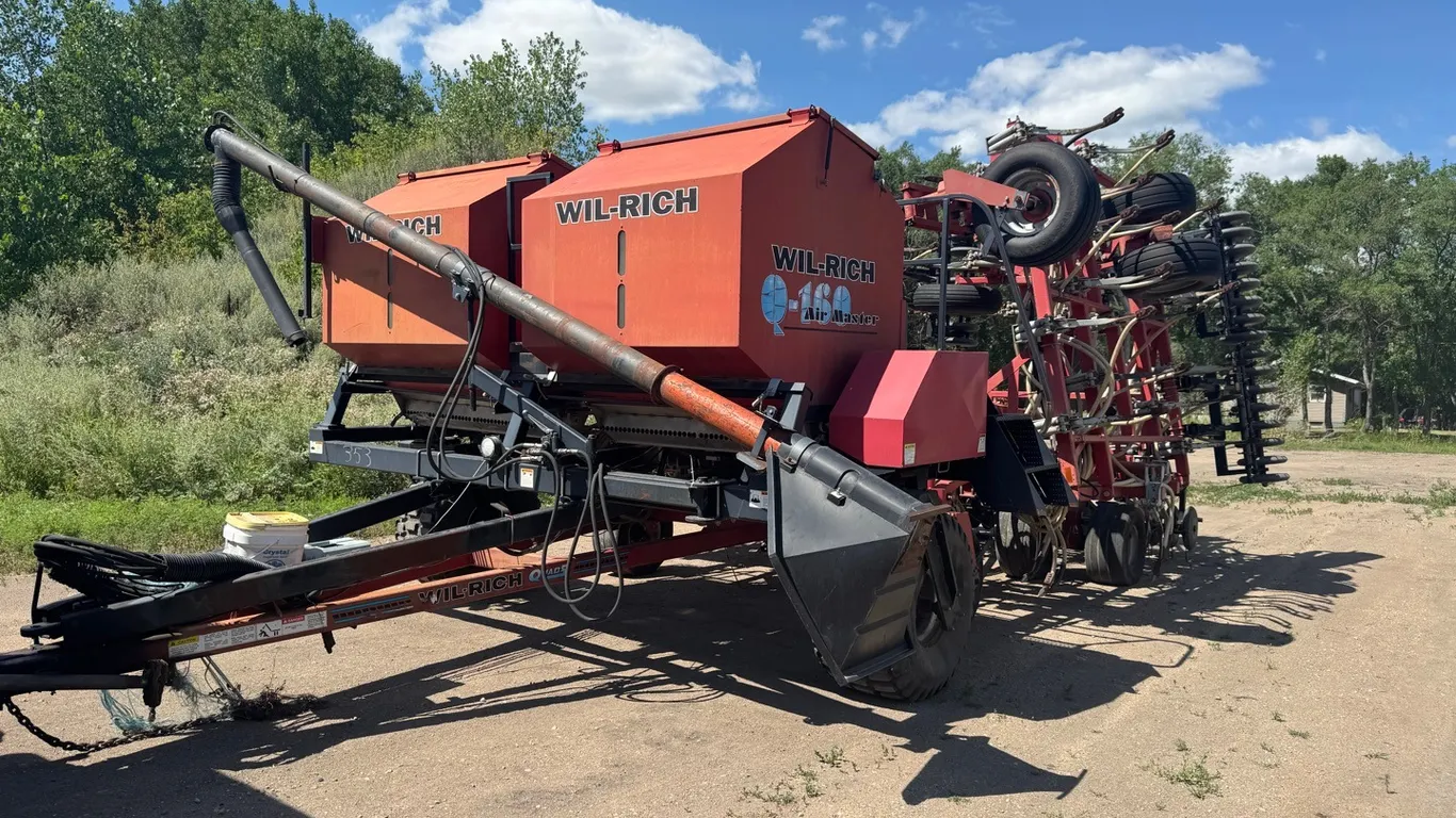 Wil-Rich Q-160 Air Master hoe drill