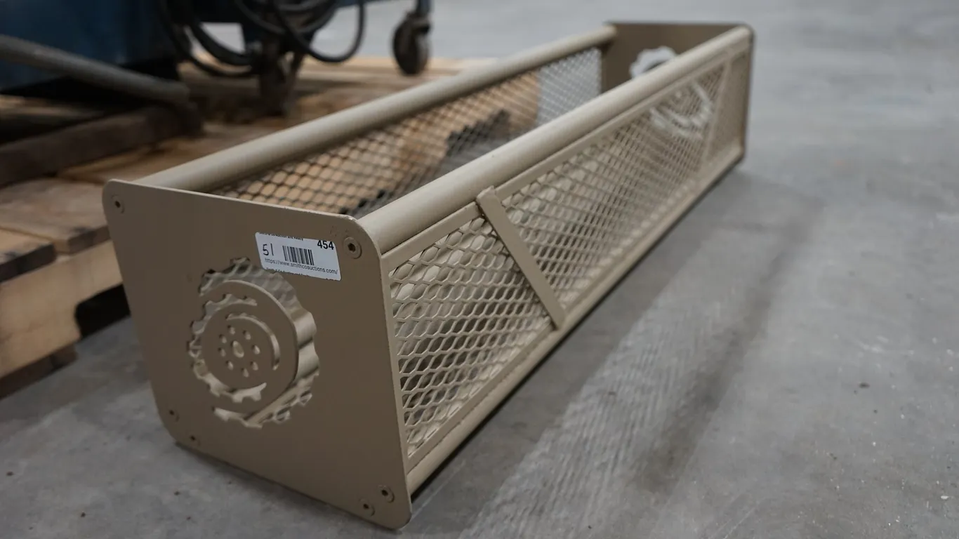 Welder Trailer Mesh Metal Tool Cage