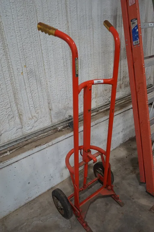 Wesco Orange Drum Dolly