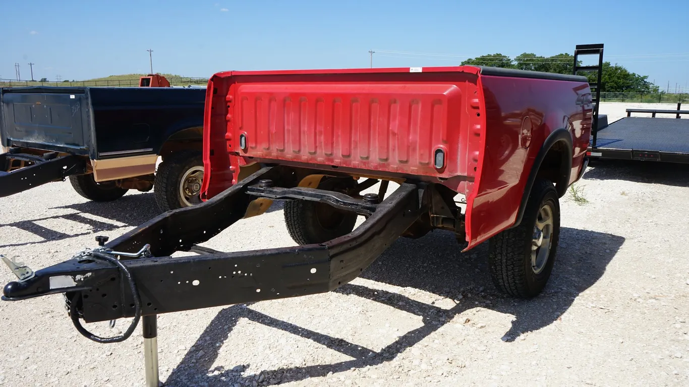 Homemade 2002 Ford F150 Truck Bed Trailer