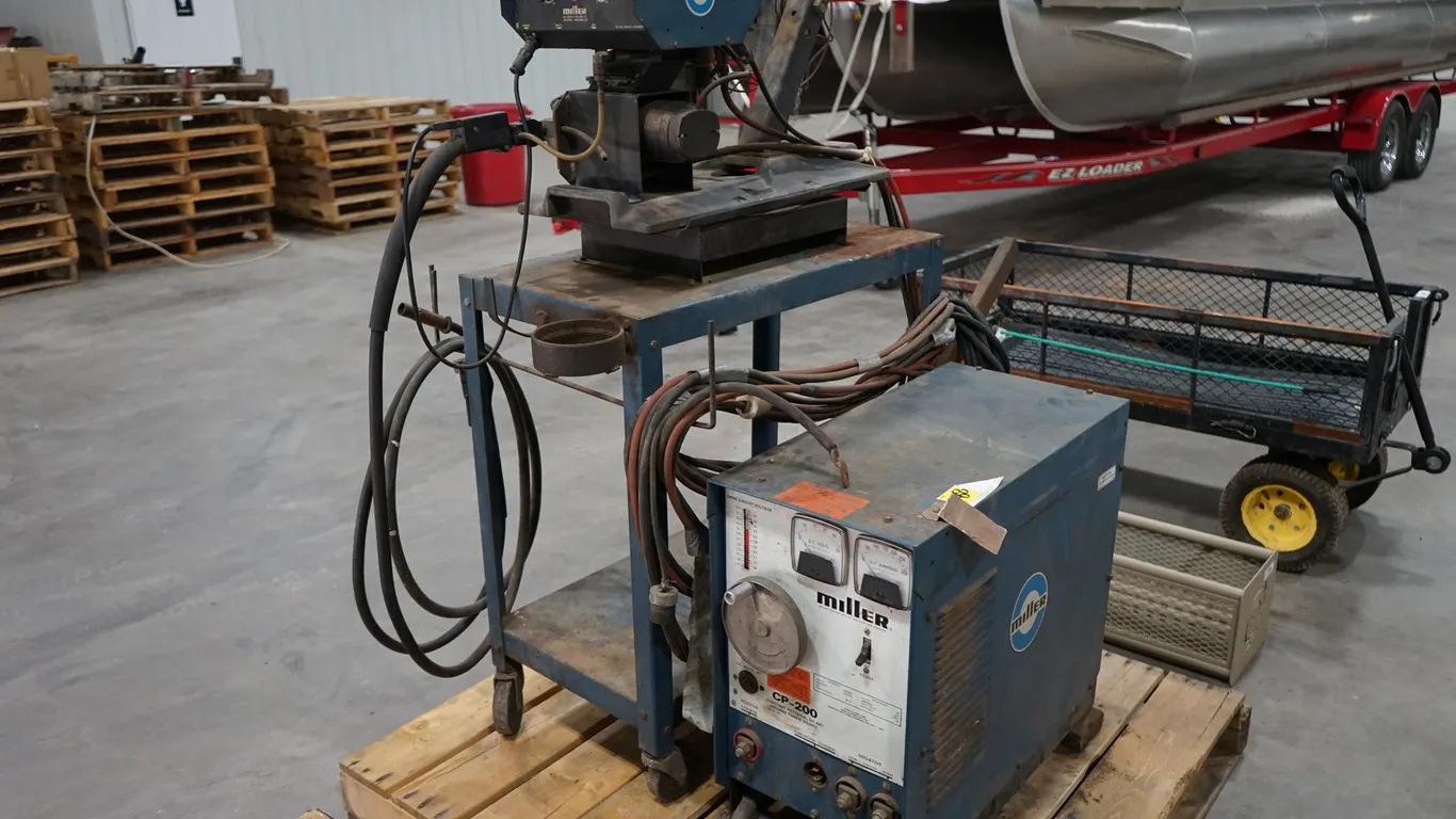 Miller Cp-200 200 Amp DC 3 Phase Arc Welder
