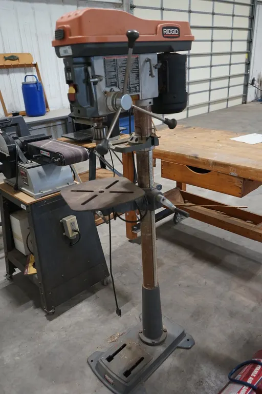Riddgid 15" Corded Floor Standing Drill Press
