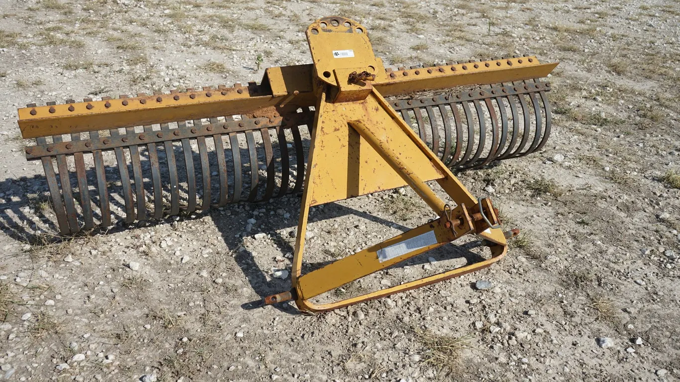 3pt 6' King Kutter Finish Rake