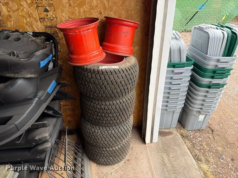 (4) Hi-Run 24x12.00-12 tires and wheels