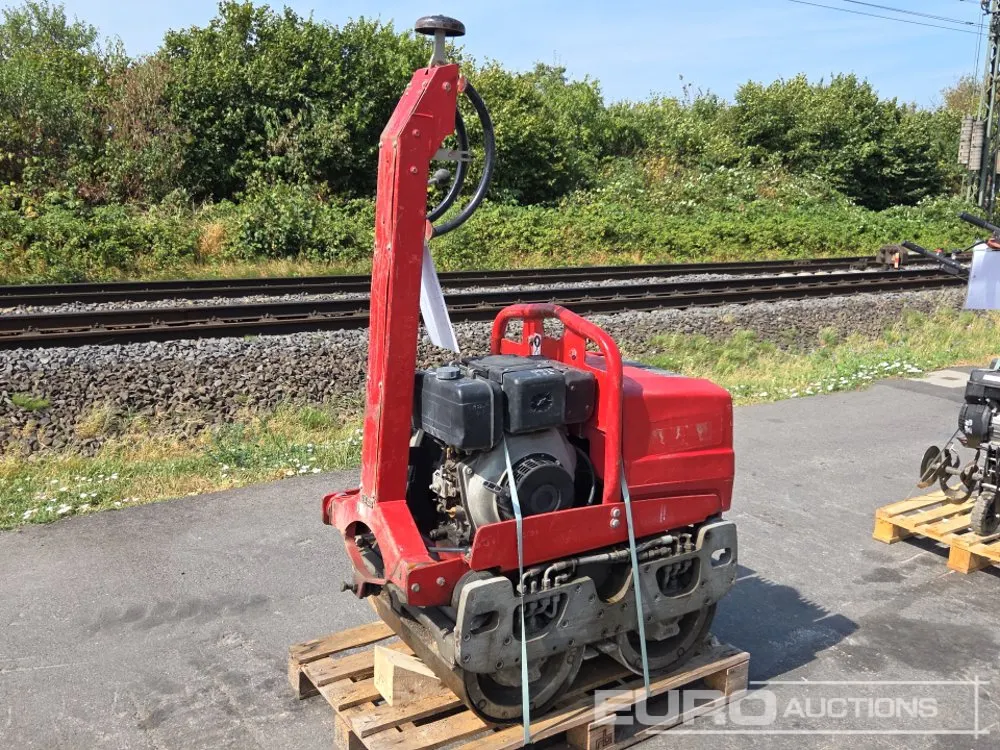 Ammann Walk Behind Double Drum Vibrating Roller