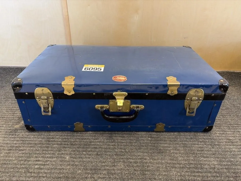 Approx 1950 Antique Trunk