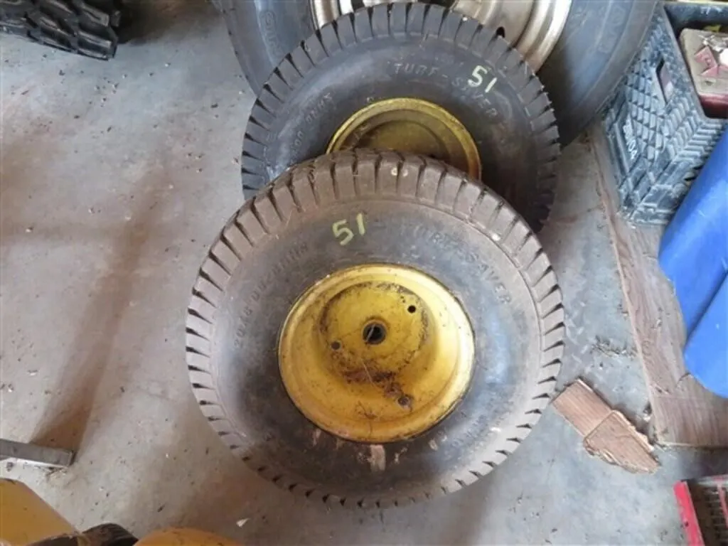 2 - Tires w/rims (20 x 8.00)